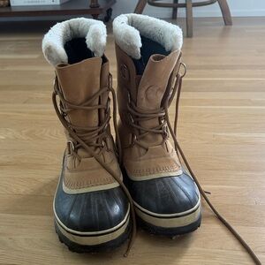 Sorel Brown and Black Winter Boots